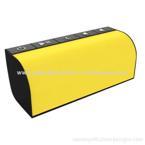 2014 Best Portable Bluetooth Speaker, 4W Power, Touch Keys, Aux-in, USB Charging